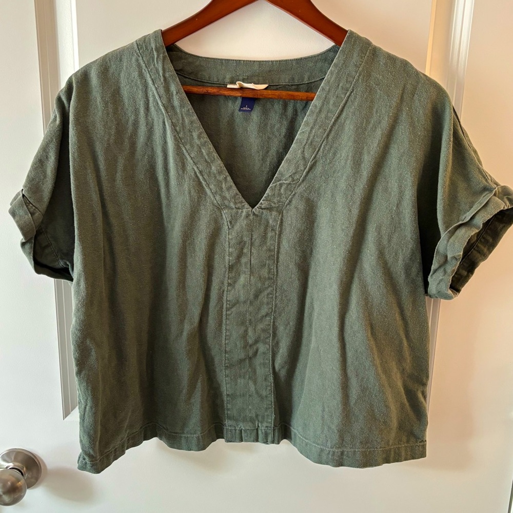 Universal Thread | Cuffed Sleeve Boxy Top